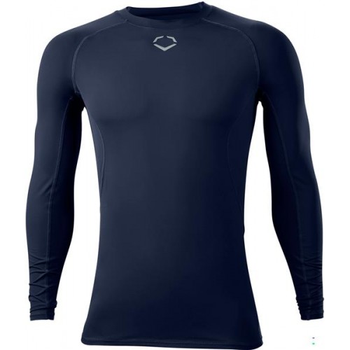 EvoShield Men's Cooling Long Sleeved Navy T-Shirt EvoShield Men's Cooling Long Sleeved Navy T-Shirt