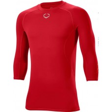 EvoShield Men's Cooling Mid Sleeve Scarlet T-Shirt