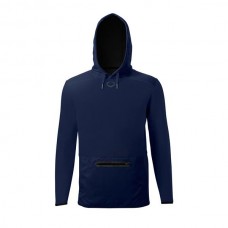 Evoshield Men's Hybrid Long Sleeve Fleece Navy Hoodie Evoshield Men's Hybrid Long Sleeve Fleece Navy Hoodie