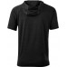 EvoShield Men's Lightweight Short Sleeve Grey/Black Hoodie