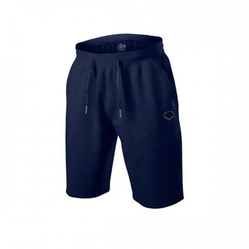 Evoshield Men's Pro Team Clubhouse Fleece Navy Shorts Evoshield Men's Pro Team Clubhouse Fleece Navy Shorts