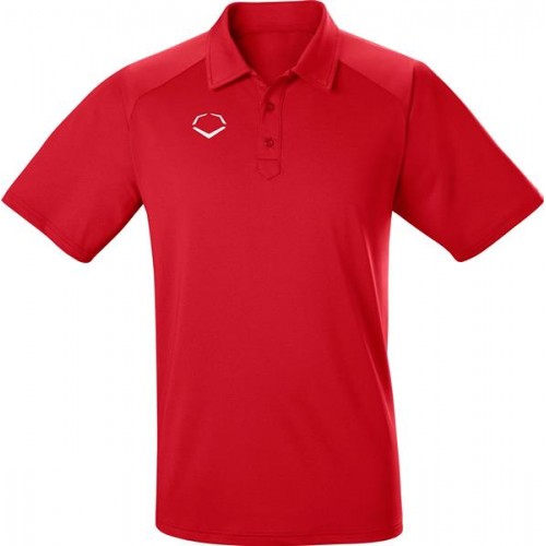 EvoShield Men's Pro Team Scarlet Polo EvoShield Men's Pro Team Scarlet Polo