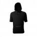 EvoShield Men's Pro Team Short Sleeve Black Hoodie