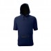 EvoShield Men's Pro Team Short Sleeve Navy Hoodie