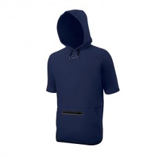EvoShield Men's Pro Team Short Sleeve Navy Hoodie