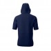 EvoShield Men's Pro Team Short Sleeve Navy Hoodie