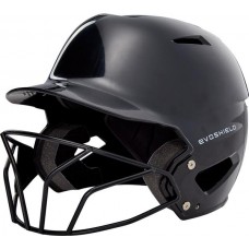 EvoShield Senior XVT Scion Softball Batting Black Helmet EvoShield Senior XVT Scion Softball Batting Black Helmet