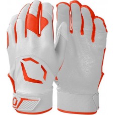 EvoShield Standout Adult Batting White/Orange Gloves EvoShield Standout Adult Batting White/Orange Gloves