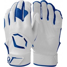 EvoShield Standout Adult Batting White/Royal Blue Gloves EvoShield Standout Adult Batting White/Royal Blue Gloves