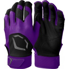EvoShield Standout Youth Batting Purple Gloves