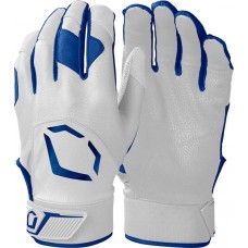EvoShield Standout Youth Batting White/Royal Blue Gloves EvoShield Standout Youth Batting White/Royal Blue Gloves