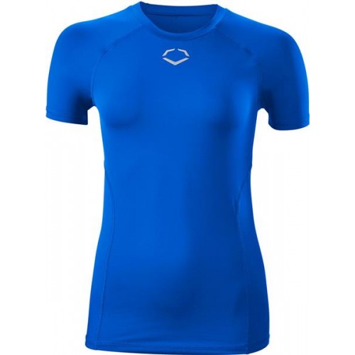 EvoShield Women's Cooling Short Sleeve Royal T-Shirt EvoShield Women's Cooling Short Sleeve Royal T-Shirt