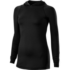 EvoShield Women's Lightweight Training Black Hoodie