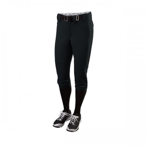 Evoshield Women's Standout High Rise Softball Black Pants Evoshield Women's Standout High Rise Softball Black Pants