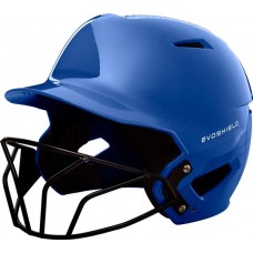 EvoShield XVT Luxe Fitted Softball Batting Royal Helmet