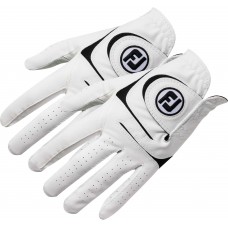 FootJoy WeatherSof Golf Glove White - 2 Pack FootJoy WeatherSof Golf Glove White - 2 Pack