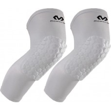 McDavid HEX Extended Leg Sleeves - White Pair