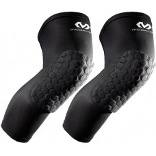 McDavid Youth HEX Extended Leg Sleeves - Black Pair