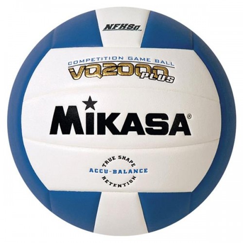 Mikasa VQ2000 Plus NFHS Competition Indoor Volleyball, Royal Blue Mikasa VQ2000 Plus NFHS Competition Indoor Volleyball, Royal Blue