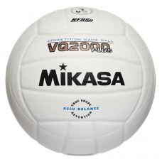 Mikasa VQ2000 Plus NFHS Competition Indoor Volleyball, White