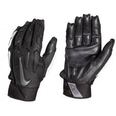 Nike Adult D-Tack 6.0 Lineman Black/White Gloves Nike Adult D-Tack 6.0 Lineman Black/White Gloves