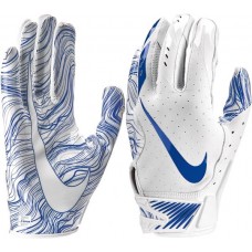 Nike Adult Vapor Jet 5.0 Receiver White/Royal Gloves Nike Adult Vapor Jet 5.0 Receiver White/Royal Gloves