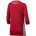 Nike Boys' Pro Cool Reglan 3/4-Sleeve Baseball Red/Grey Shirt Nike Boys' Pro Cool Reglan 3/4-Sleeve Baseball Red/Grey Shirt