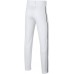 Nike Boys' Swoosh Piped Dri-FIT Baseball White/Black Pants