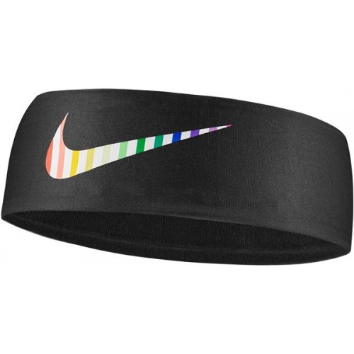 Nike Dri-FIT Rainbow Ladder Fury 2.0 Black Headband Nike Dri-FIT Rainbow Ladder Fury 2.0 Black Headband