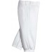 Nike Girls' Diamond Invader 3/4 Length Softball White Pants