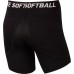 Nike Girls' Dri-FIT Softball Slider Tm Black/Tm Black/White Shorts