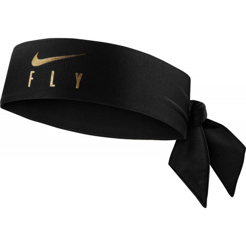 Nike Head Black/Gold Tie Nike Head Black/Gold Tie
