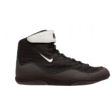Nike Men's Inflict 3 Wrestling Black/Silver Shoes Nike Men's Inflict 3 Wrestling Black/Silver Shoes