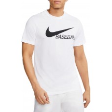 Nike Men's Legend Dri-FIT Baseball White T-Shirt Nike Men's Legend Dri-FIT Baseball White T-Shirt