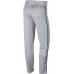 Nike Men's Swoosh Piped Dri-FIT Baseball Grey/Navy Pants