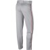 Nike Men's Swoosh Piped Dri-FIT Baseball Grey/Red Pants Nike Men's Swoosh Piped Dri-FIT Baseball Grey/Red Pants