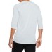 Nike Men's Velocity Legend 3/4 Sleeve Baseball Platinum Top