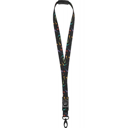 Nike Premium Multi/Black Lanyard Nike Premium Multi/Black Lanyard