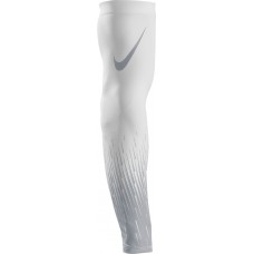 Nike Pro Adult BSBL Flood White/Silver Sleeve Nike Pro Adult BSBL Flood White/Silver Sleeve