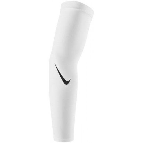 Nike Pro Adult Dri-FIT 4.0 Arm White/Black Sleeves Nike Pro Adult Dri-FIT 4.0 Arm White/Black Sleeves