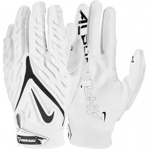 Nike Superbad 6.0 Receiver White/White/Black Gloves Nike Superbad 6.0 Receiver White/White/Black Gloves