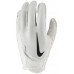 Nike Vapor Jet 7.0 Football White/White/Black Gloves Nike Vapor Jet 7.0 Football White/White/Black Gloves