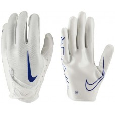 Nike Vapor Jet 7.0 Football White/White/Game Royal Gloves Nike Vapor Jet 7.0 Football White/White/Game Royal Gloves