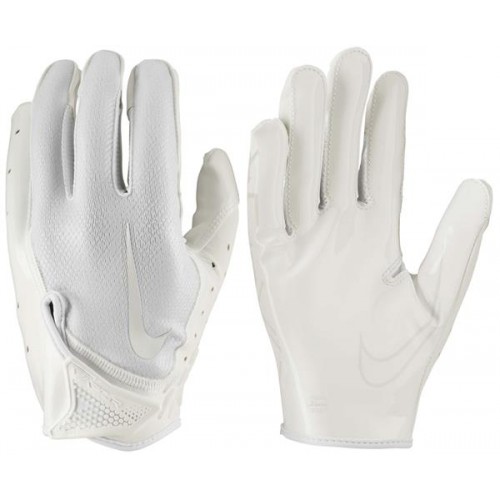 Nike Vapor Jet 7.0 Football White/White/Platinum Tint Gloves Nike Vapor Jet 7.0 Football White/White/Platinum Tint Gloves