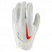 Nike Vapor Jet 7.0 Football White/White/Team Orange Gloves Nike Vapor Jet 7.0 Football White/White/Team Orange Gloves