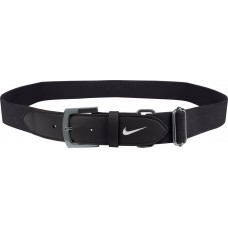 Nike Youth Baseball/Softball Belt Black/White 2.0