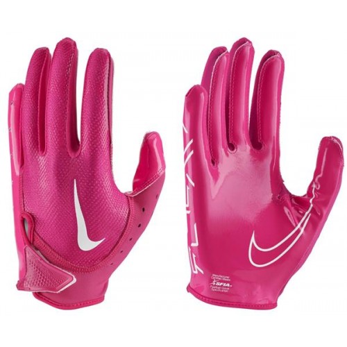 Nike Youth Vapor Jet 7.0 Football Vivid Pink/Vivid Pink/W Gloves Nike Youth Vapor Jet 7.0 Football Vivid Pink/Vivid Pink/W Gloves