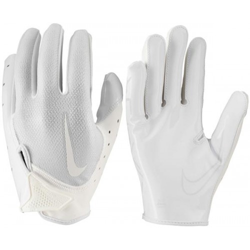 Nike Youth Vapor Jet 7.0 Football White/White/Platinum Tint Gloves Nike Youth Vapor Jet 7.0 Football White/White/Platinum Tint Gloves