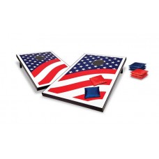 Rec League Stars and Stripes 2' x 3' Cornhole Boards, Red White and Blue Rec League Stars and Stripes 2' x 3' Cornhole Boards, Red White and Blue