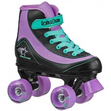 Roller Derby Girls' Firestar Quad Roller Purple/Black/Mint Skates